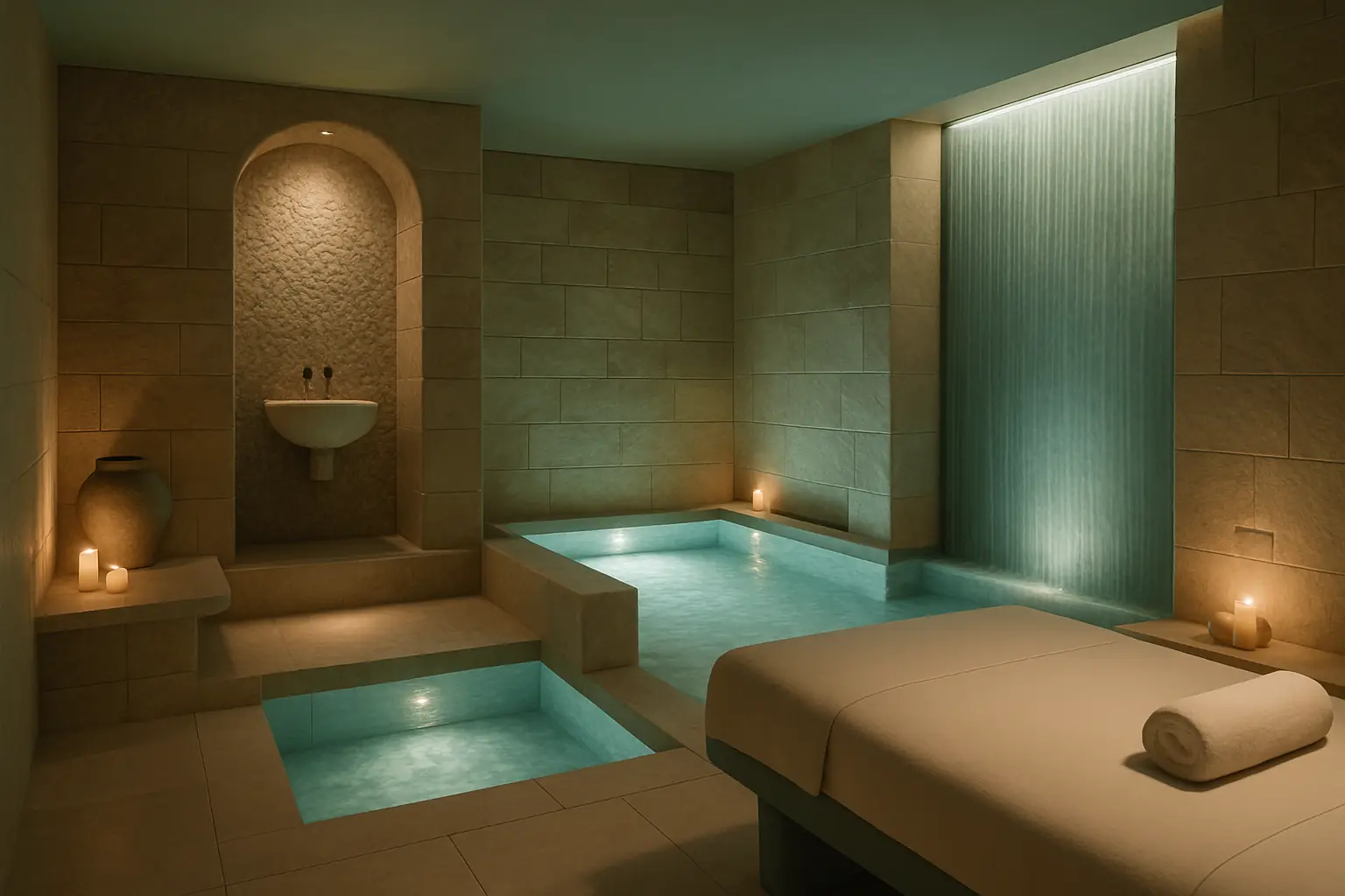 Spa wellness room